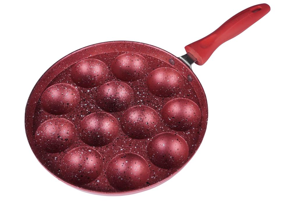 Trifri Appam Patra Paniyaram Non,stick Cookware Pancake Pastry Pan Appachetty With Handle And