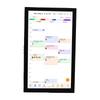 21.5 Inch Smart Digital Calendar Wall Mounted Touch Screen 32GB Home Interactive Calendar Weather Reminder Photo Frame
