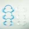20 Pcs C Shape Mouth Opener Elastic Dental Cheek Retractor Lip Oral Support Dentist Tools