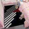 Simple Cartoon Area Rug Non-Slip Washable Mat for Living Room Bedroom Kitchen Sofa Table Balcony Home Decor Floor Carpet