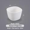 Melamine White Commercial Rice & Soup Bowls