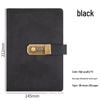 A5 Retro Password Lock Notebook Gift Box Set: Thick Creative Planner & Diary
