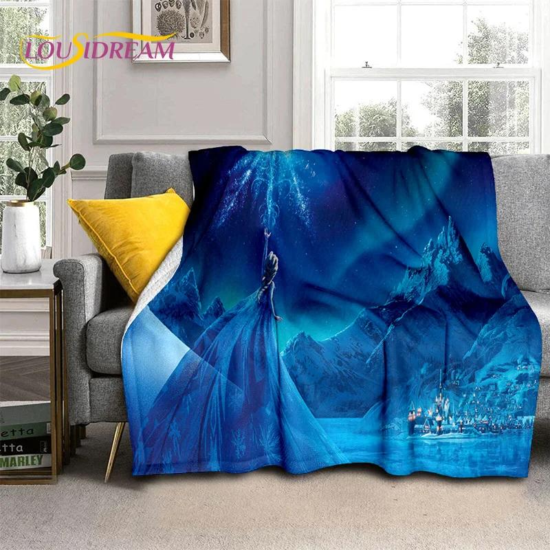 29 Style Frozen Elsa Princess Snow Queen Cartoon Girl Soft Throw Blankets,Comfortable Blanket for Beds Sofa Home Bedroom Gifts