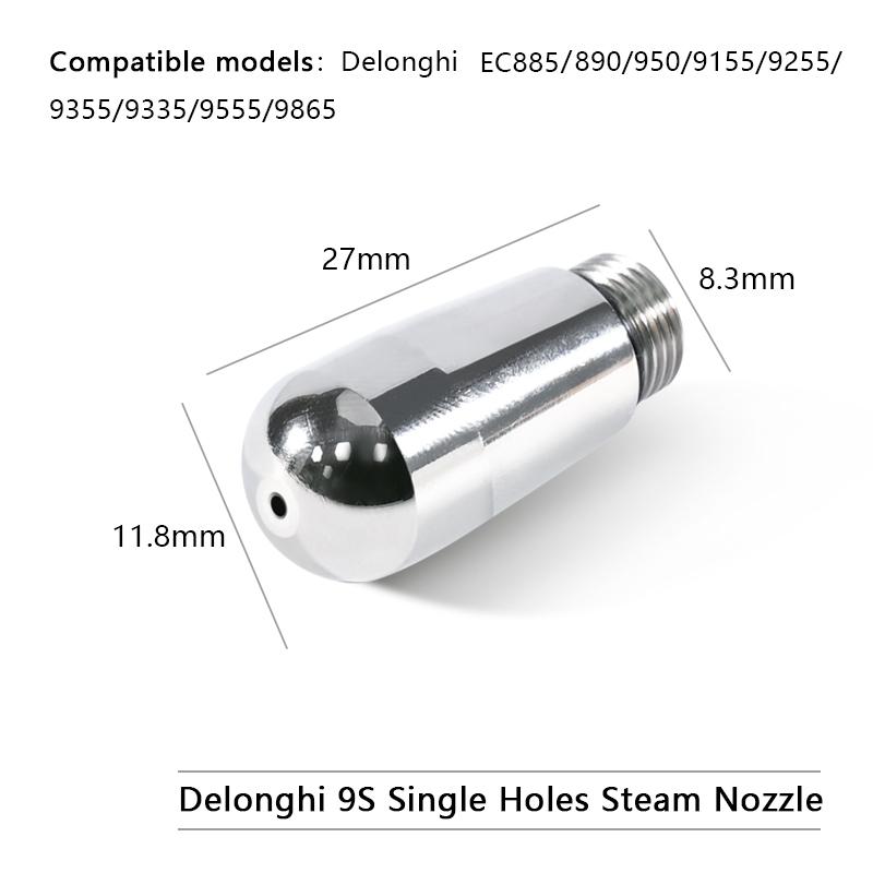 Coffee Steam Nozzle For EC885/EC9155/9355/9255/9665/9865 Delonghi La Specialista Milk Foam Spout Steam Wand Tip Espresso Machine