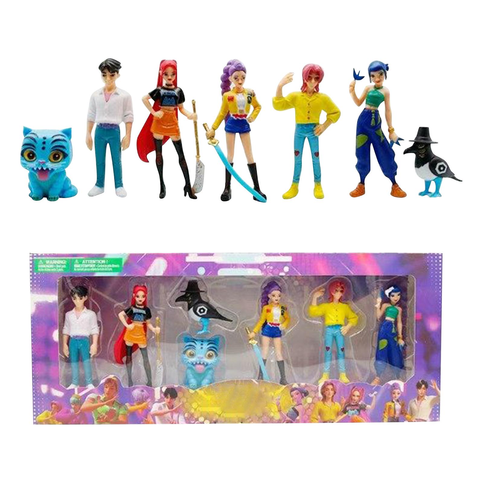 Non-movable Doll Collection Version Scale Doll Desktop Ornaments One Size