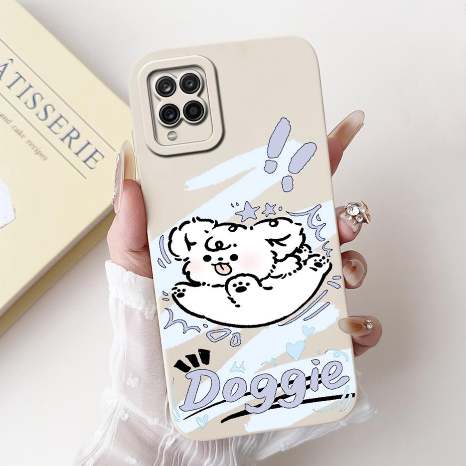 For Samsung Galaxy A22 4G Case SM-A225F Cute Panda Cartoon Cover Shockproof Phone Case For Samsung A22 A 22 5G A226B Soft Fundas