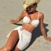 2025 new beach vacation three-piece short skirt swimsuit swimsuit bikini beach swimsuit