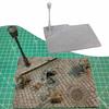 1:35 Mini Street Lamp Model Casting Resin Ornament Assembly Kit Railway Train Post Layout