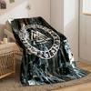 Viking Valknut Rune Design Blanket print blanket soft and cozy perfect for the living room bed sofa or a nap,gift
