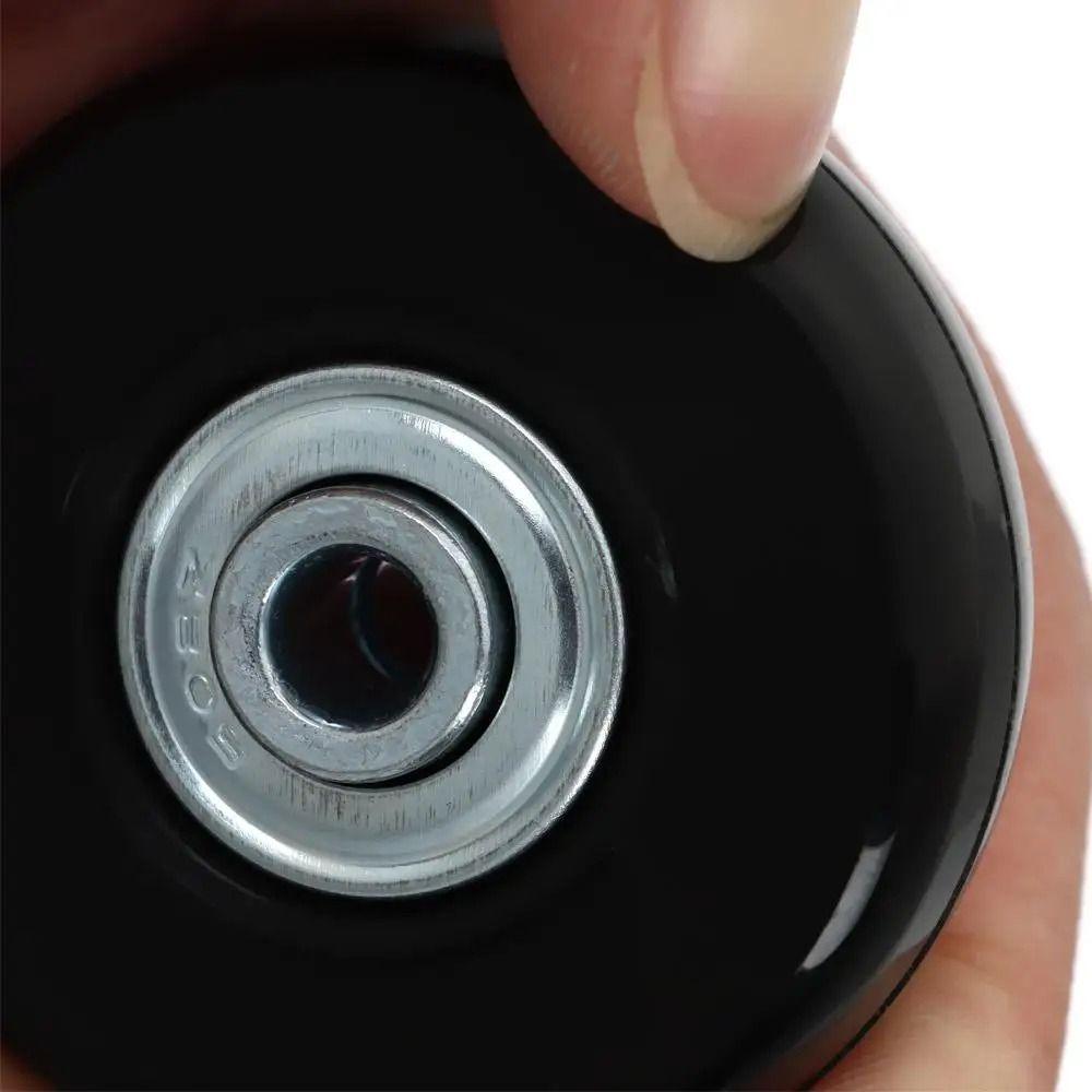 Flexibla Gummibagagehjul Slitstarkt Hjulbyteset Resa