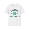 ChatGPT Univerzita | Logo ChatGPT College | Unisex Tričko