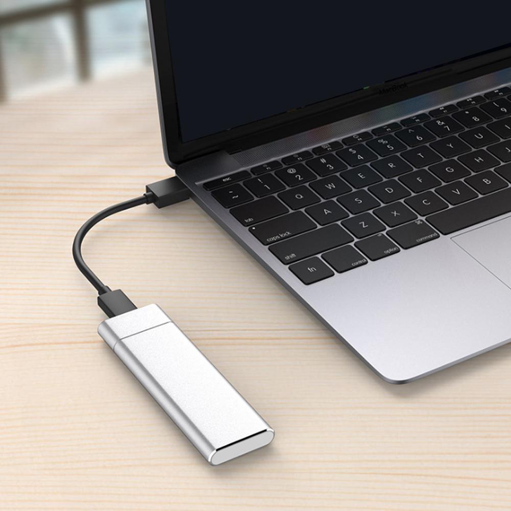 SSD Mobil Ultra Subțire, Portabil și Rezistent la Șocuri de Tip C pentru Coolfish M1(128GB )