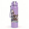 1 Stück Rom Kolosseum Vintage Architektur Druck 750ml Tragbare Sportwasserflasche Auslaufsicher Reise Fitnessstudio Trinkbecher