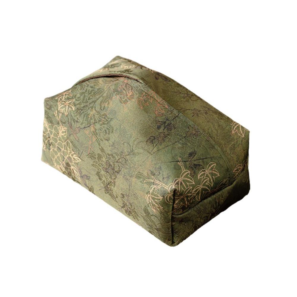 Exquisite Tissue Box Chinese Napkin Case Desktop Decorate Facial Tissue Cover  Desktop