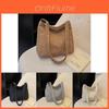 Fashionable Mid-sized Shoulder Bag For Women In Black Gray Beige And Brown Colors