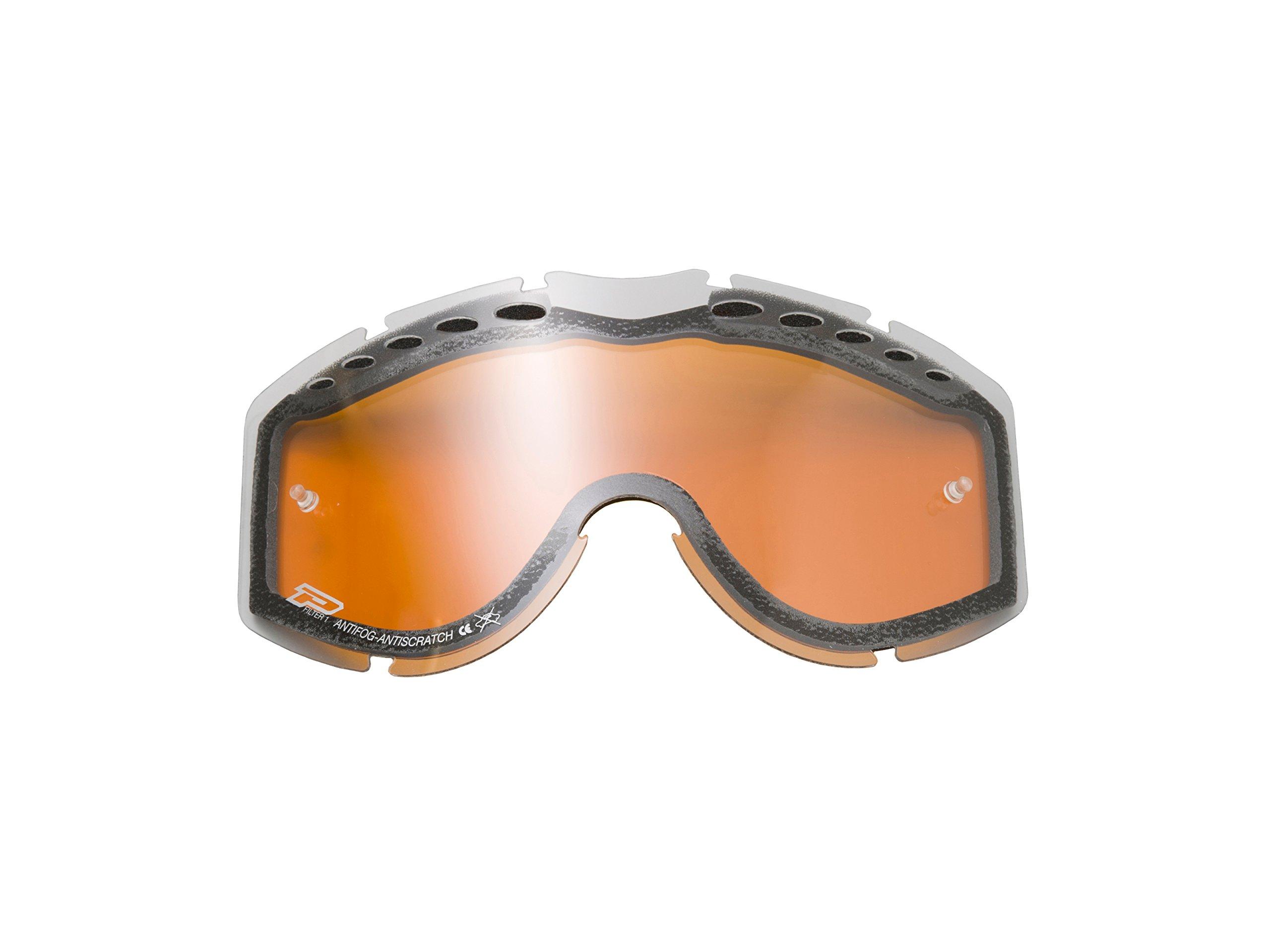 Daytona PROGRIP Goggle Orange PGS3257 90870 Lens, (Double/Light Sensitive)