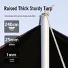 Datangyu High-End Ivory Blackout Camping Tarp