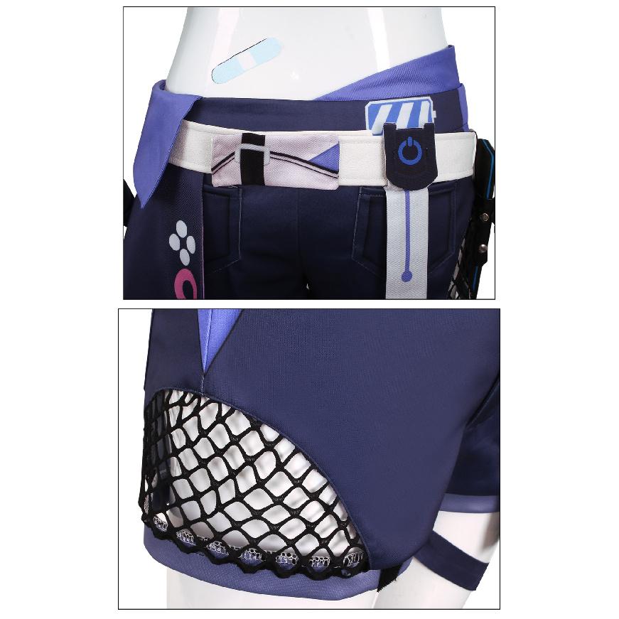 Game Honkai:Star Rail Silver Wolf Cosplay Costume Uniform Halloween Carnival Party Christmas Play Role Clothes Clothing