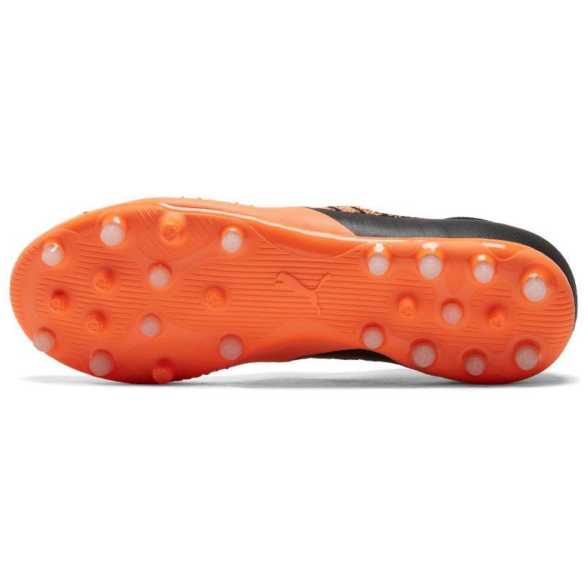 Puma Future Z 3.3 Round Toe Lace-Up MG (Rubber Short Studs) Soccer Shoes Men Soccer Shoes Black Orange 106763-01