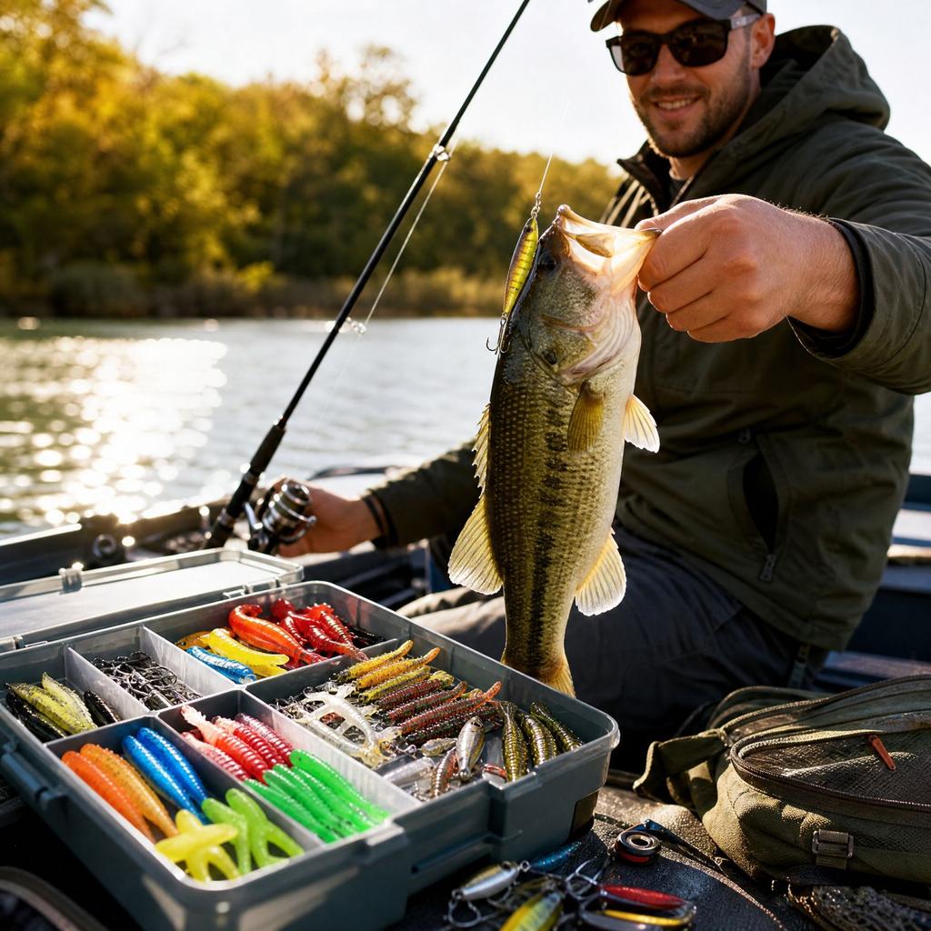 Fishing Kit for and Trout - Complete Tackle Set with for Largemouth, Smallmouth, Trout