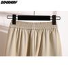 DIMANAF 2024 Plus Size Women Summer Loose Pants Wide Leg Pants 5XL High Waist Shorts Elastic Casual Basic Short Pants