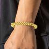 Men Bracelet Personality European And American Geometric Titanium Steel Vintage Punk Style Snake Bone Shape Wrist Chain Fashion Accessories