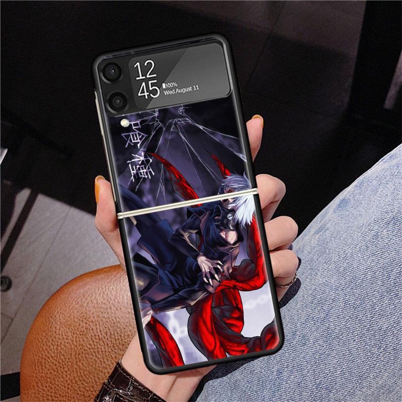 G-Ghoul Tokyo Kaneki Ken Phone Case For Samsung Z Flip 7 6 5 4 3 Galaxy ZFlip7 ZFlip6 ZFlip5 ZFlip4 ZFlip3 5G Print Cover
