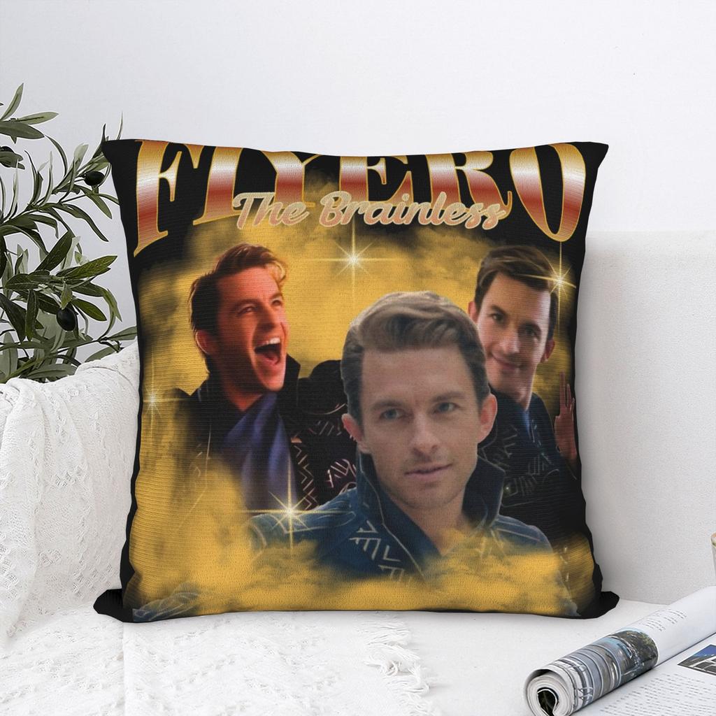 Wicked Movie Jonathan Bailey Pillowcase Printed Polyester Cushion Cover Decorations Pillow Case Cover Home Zipper 45*45cm