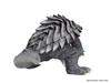 AMC Gamera (1999) Beschädigte High Grade Ver. Ca.. 200 mm große, PVC-lackierte Figur aus weichem Vinyl