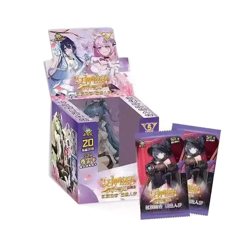 Goddess Story Card NS5M Cherish Series CCG Booster Box Trading Collection Cards Anime Girls Rare SSR ZR Each Box Contains 1PR