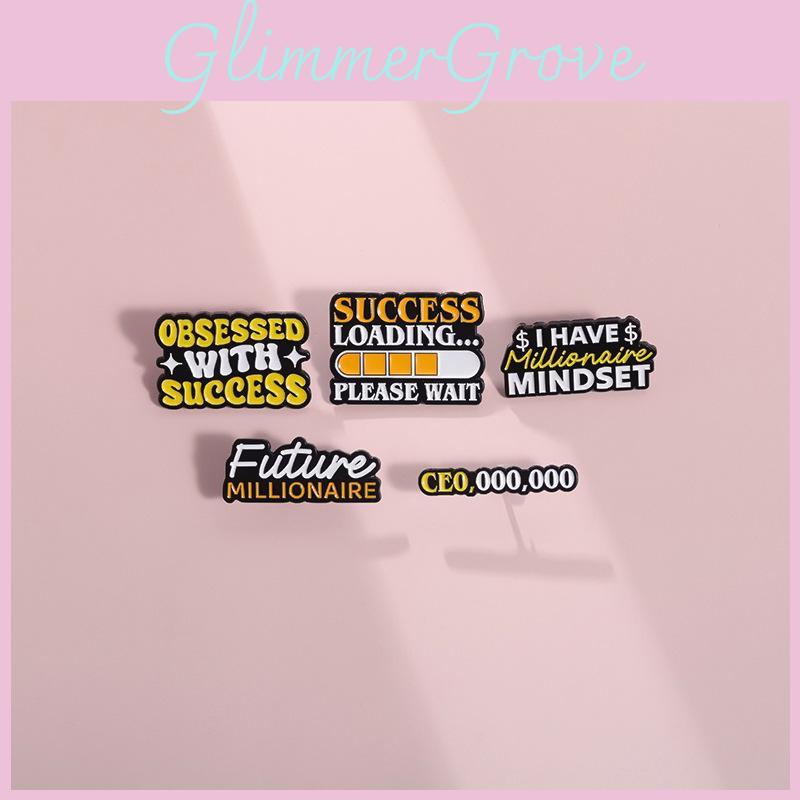 Colorful Cartoon Character Brooch With Trendy Metallic Finish For Stylish Accessories