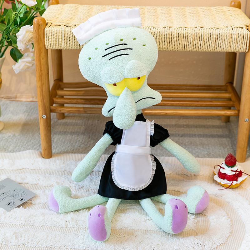 Peanuts Spongebob Plush Toy Cartoon Octopus Keychain Gift For Kids And Teens