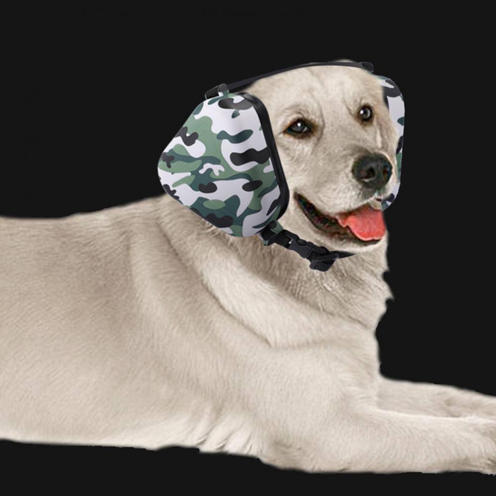 Dog Noise Canceling Earphones Noise Reduction Earmuffs for Pets Comfortable Effective Dog Ear Protection Adjustable Pet for Dogs