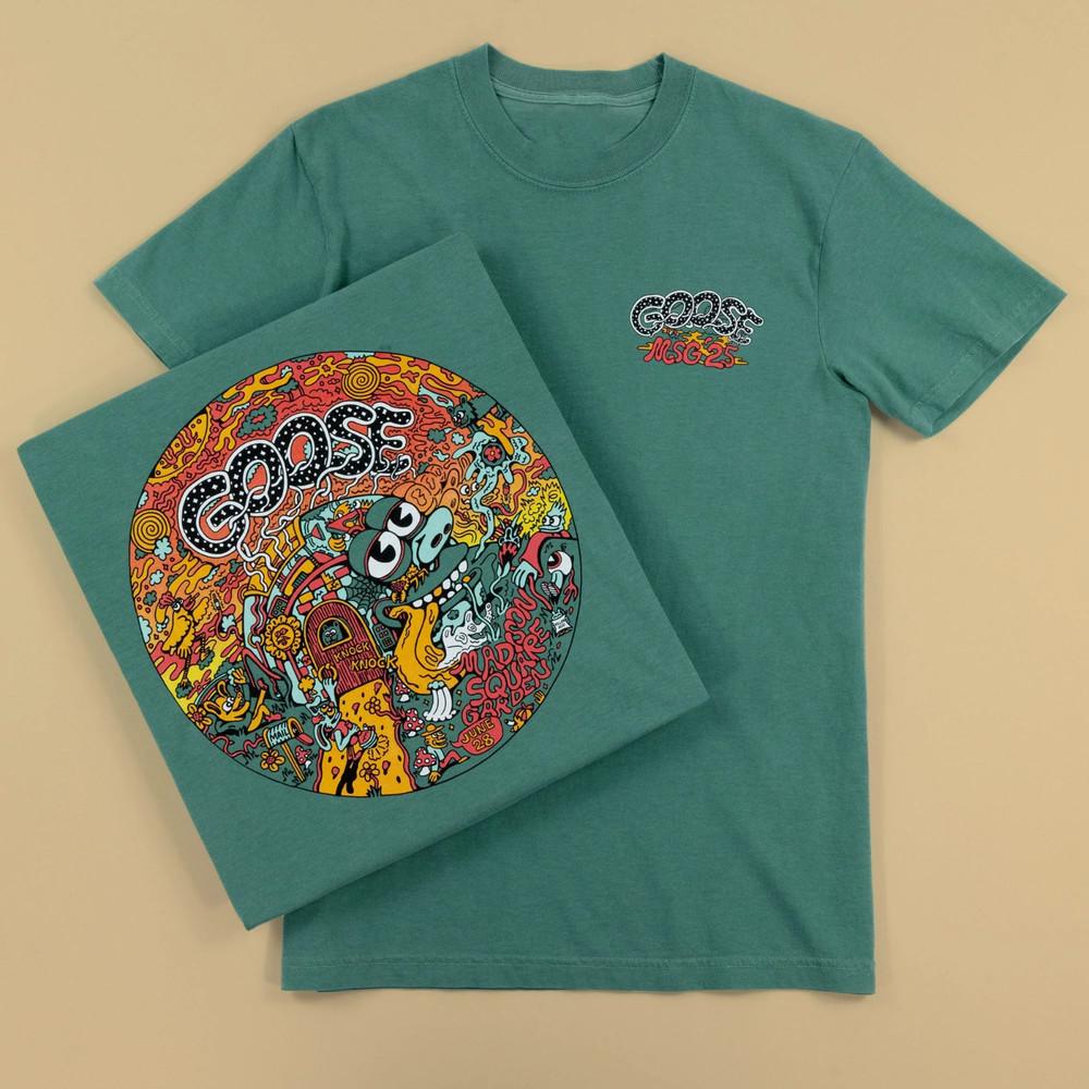 

Goose MSG 2025 Concert TShirt Cotton men All Size S5XL M1R13 Unisex T-Shirt M