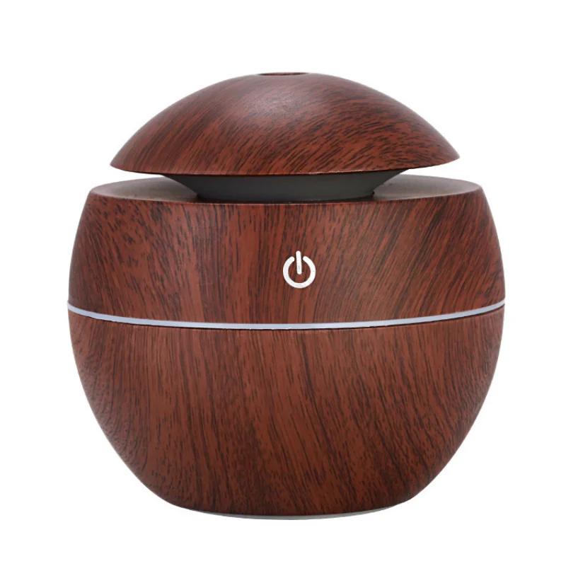 Mini Air humidifier home wood grain Mushroom humidifier USB Ultrasonic cold mist sprayer Aroma diffuser Purifier colorful