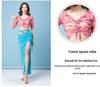 Women's Belly Dance Practice Costume - 2025 New Sexy Oriental Long Dress Beginner Performance Set