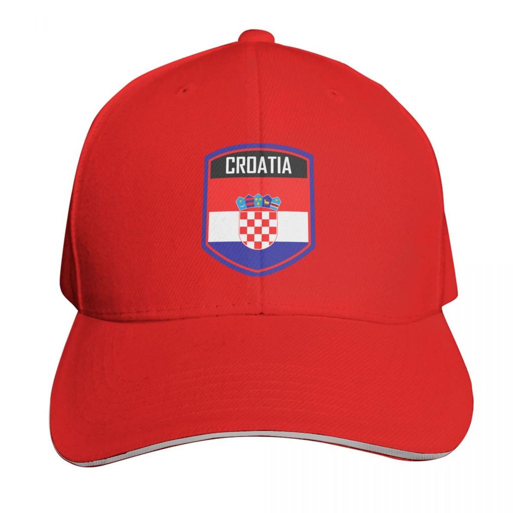 Croatia Flag Emblem Baseball Cap Hood Luxury Unisex Hat Hat Unisex For The Sun fishing caps Unisex Womens Beach Visor Unisexs