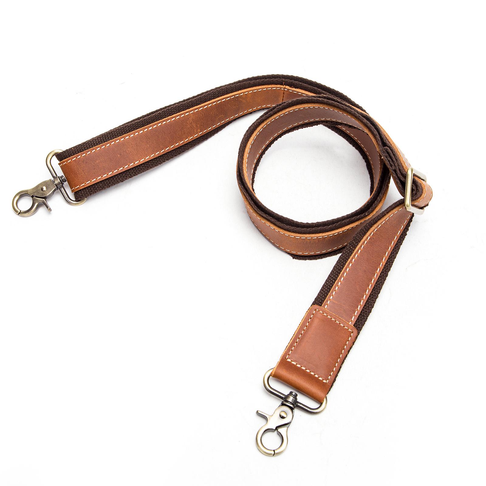 

Мужская сумка через плечо Marant Retro из натуральной кожи с ремнем