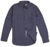 Umineko Outdoor Dry River Fishing Size XL Men's Shirt, Detachable, Quick-Drying, Cooling, Wear, Gray,