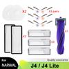 Per Narwal Freo X Ultra / Narwal J4 / J4 Lite Robot Aspirapolvere Parti Spazzola Laterale Filtro HEPA Panno Mocio Accessori Sostituzione