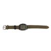 Men Watch PU Leather Strap Easy To Read Fashionable Look Casual Quartz Watch for Running Travel Hiking Party Green