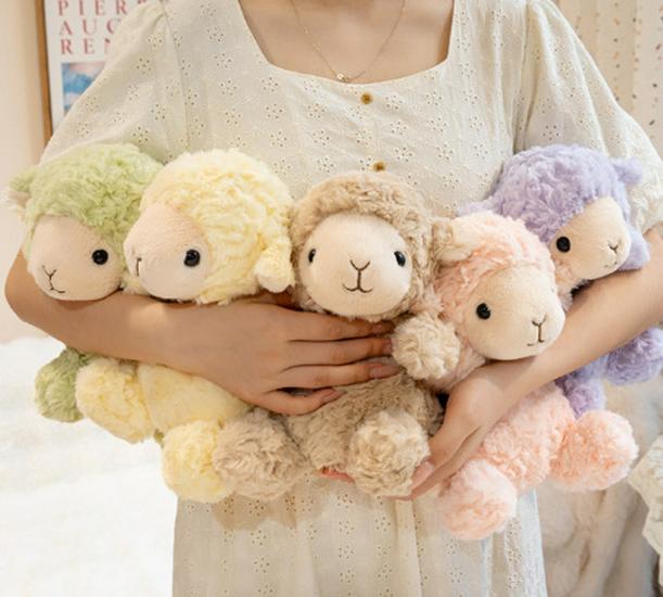 Adorable Sheep, Cat, Bunny & Hedgehog Plush Pendant Dolls - Perfect Birthday Soothing Toy Gift