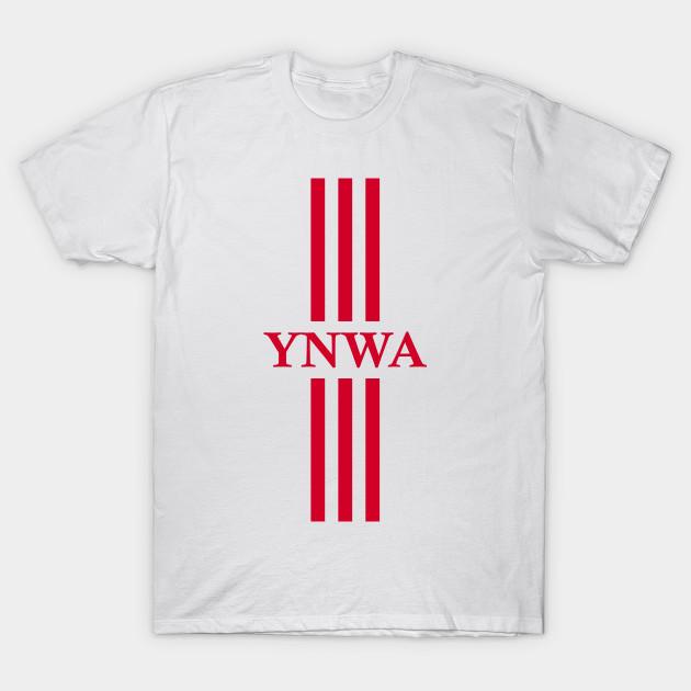 Men Black Print T-shirt Ynwa No-Cut Transfer Paper Print Cotton Tshirt S белый