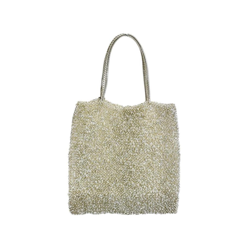 ANTEPRIMA party going out Handbag wire Silver Women Used