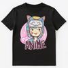 Cute And Colorful Anime Girl Unisex T-Shirt