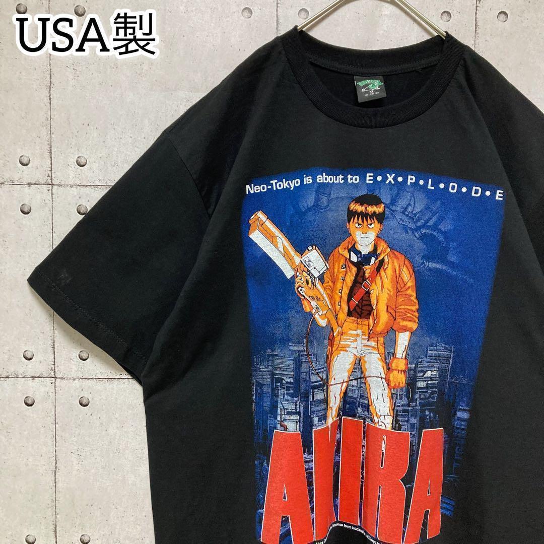 

[USED] Made in the USA, Akira manga/anime movie t-shirt, double-sided print, size XL
