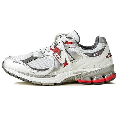 2002R Silber Metallic Team Rot Herren Sneakers M2002RLB