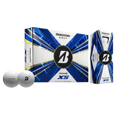 Bridgestone Golf 2022 TOUR B XS Golf Ball 2022 Model 1 Dozen 12 Uses Tiger Tour B (Total Balls)
