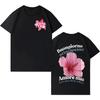 Rapper Danny Ocean Dubbelzijdige Grafische T-shirt Unisex Esthetisch O-hals Casual Los High Street Oversized Korte Mouw Fans Cadeau