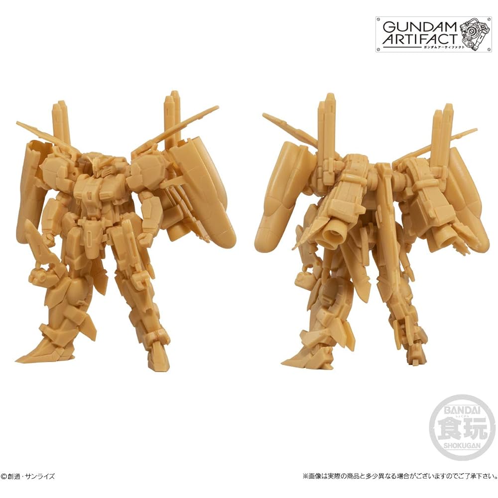 Bandai Gundam Artifact Box Set 10 Pieces Collectible Figures with Gum Gundam Series